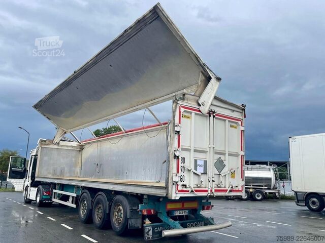 Avfallsbil Trouillet SOCARI 69 m3 left side opens, self pump tyres, etc