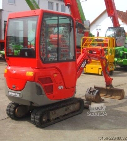 Minibagr Yanmar SV 16 * 2x Löffel * vgl. 15 17 18