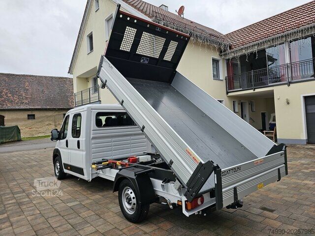 Özelleştirilmiş panelvan Fiat Ducato MAXI Serie 10 2025 DOKA 3-Seitenkiipper