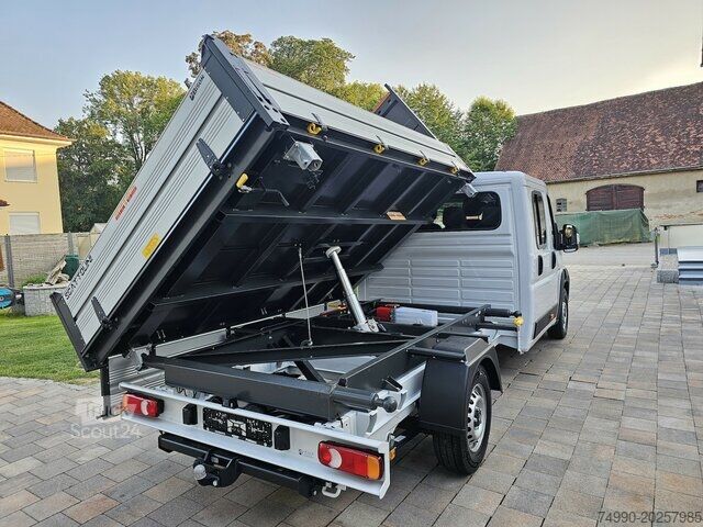 Aangepaste bestelwagen Fiat Ducato MAXI Serie 10 2025 DOKA 3-Seitenkiipper