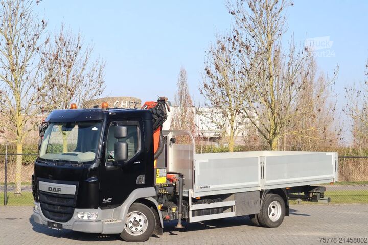 Jeřábové vozidlo DAF LF 210 | 4X2 | PALFINGER PK5001 | REMOTE | LOW KM