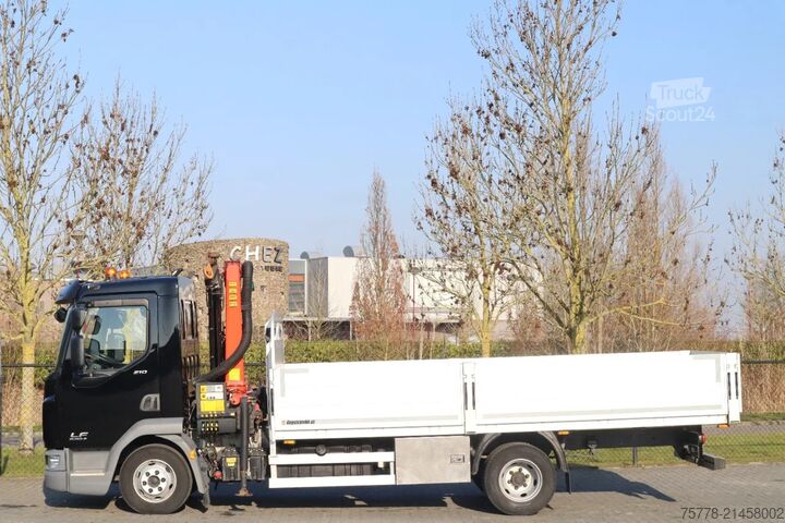 Jeřábové vozidlo DAF LF 210 | 4X2 | PALFINGER PK5001 | REMOTE | LOW KM