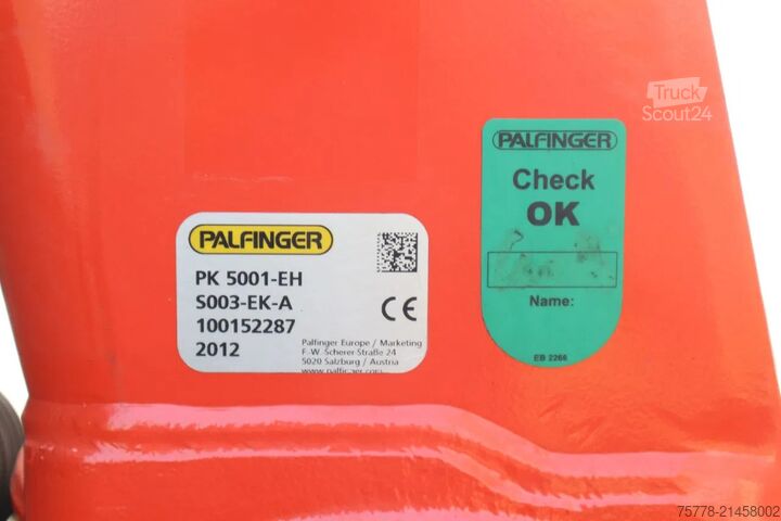 Jeřábové vozidlo DAF LF 210 | 4X2 | PALFINGER PK5001 | REMOTE | LOW KM