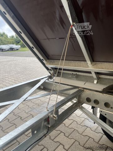 Tipvogn 3-vejs Saris K3 306 170 2700 + Alu-Schienen + E-Pumpe