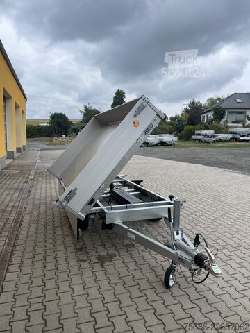 Tipvogn 3-vejs Saris K3 306 170 2700 + Alu-Schienen + E-Pumpe