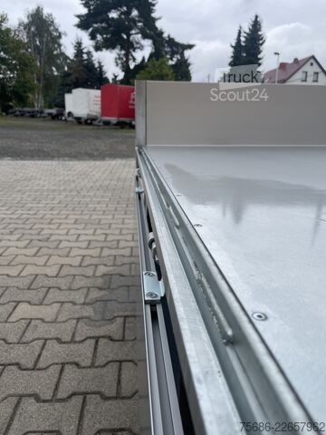 Tipvogn 3-vejs Saris K3 306 170 2700 + Alu-Schienen + E-Pumpe