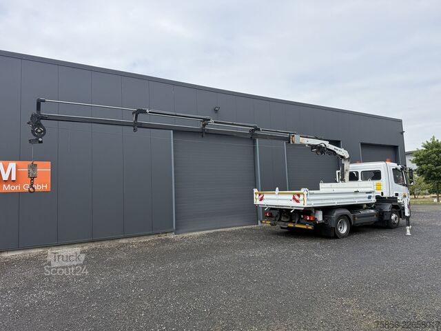 Tipvogn Mercedes-Benz Atego 818 Kipper Atlas Kran EU6