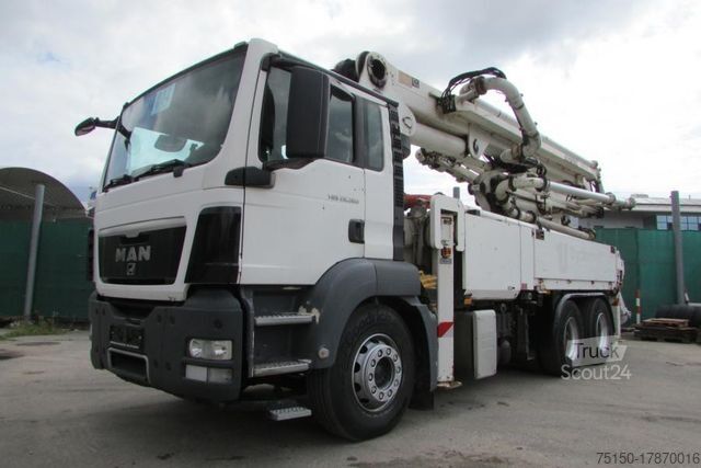 Автобетононасос MAN TGS 26.360 6x4 BB - SCHWING 31 m - Nr.: 014