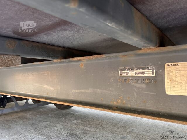 Anhänger mit Pritsche & Plane Tang, Karl ZCS 105  Tandem- Planenanhänger