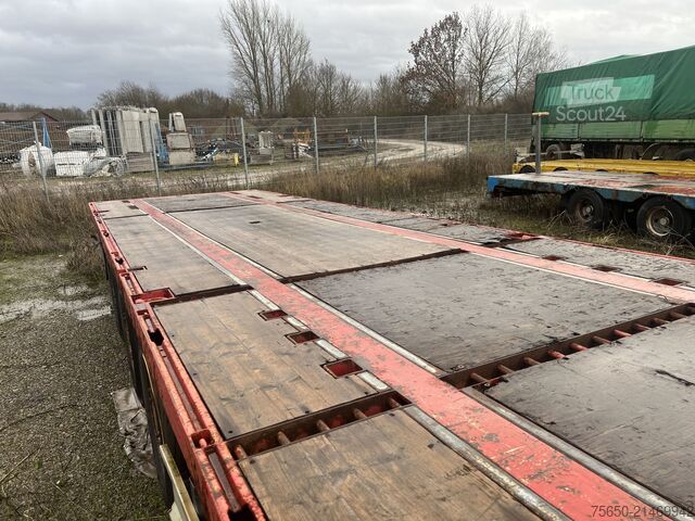 Remorque semi-ouverte Fliegl SDS350  3 Achs Sattelauflieger