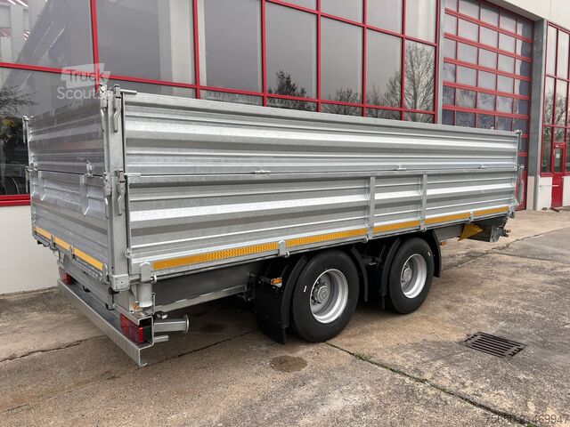 Remorque à benne basculante Möslein TTD 19 AB  19 t Tandemkipper Tieflader, Breitbereifung Aufsatzbordwänden-- Neufahrzeug --