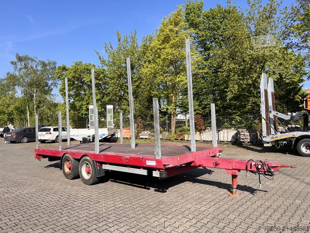 Open aanhangwagen Auwaerter X-LTL110  Tandempritsche, ausziehbar