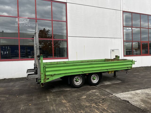 Dieplader oplegger  tt  Tandemtieflader