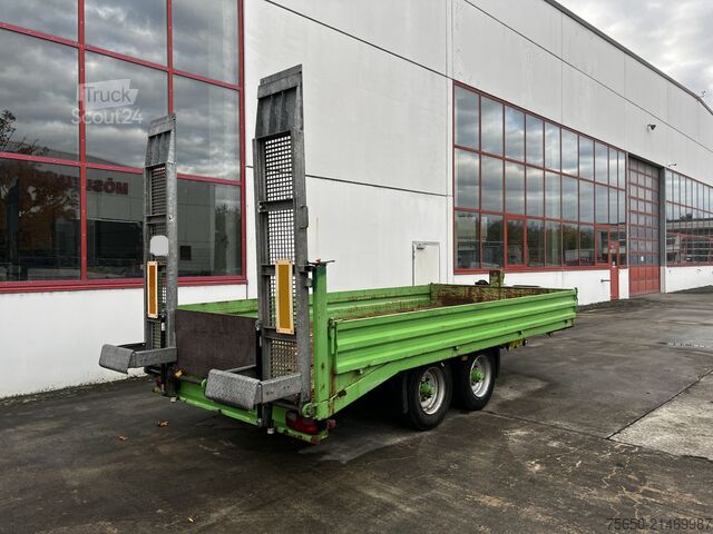 Dieplader oplegger  tt  Tandemtieflader