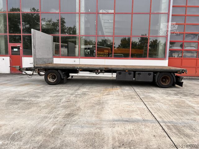 Dieplader oplegger Ackermann PA-F 18/7.4E  2 Achs Jumboanhänger Mega