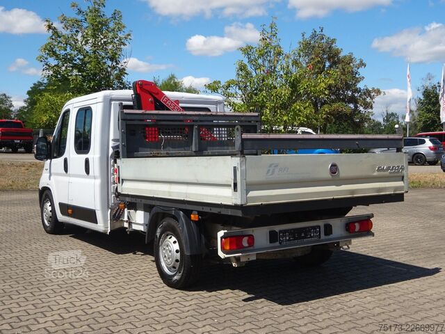 Pritschenwagen FIAT Ducato Maxi Doka Pritsche Fassi Ladekran