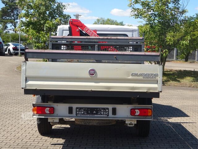Pritschenwagen FIAT Ducato Maxi Doka Pritsche Fassi Ladekran