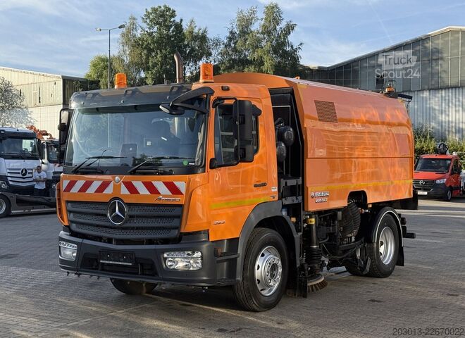Veegmachine MERCEDES-BENZ ATEGO 1323 Kehrmaschine FAUN VIAJET