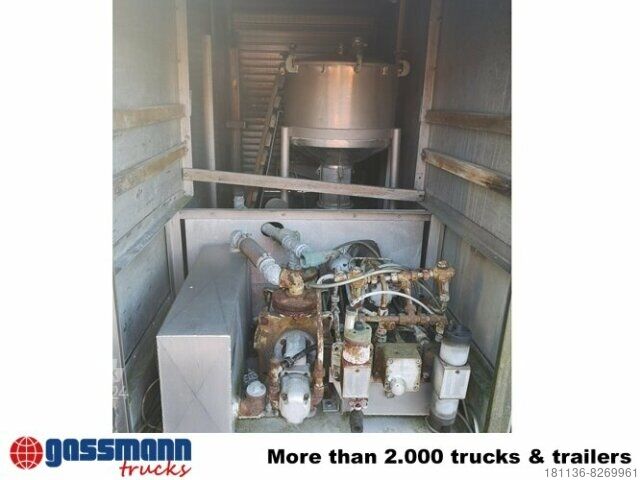 LKW mit Tankaufbau Alu Tankaufbau, ex Milchtank