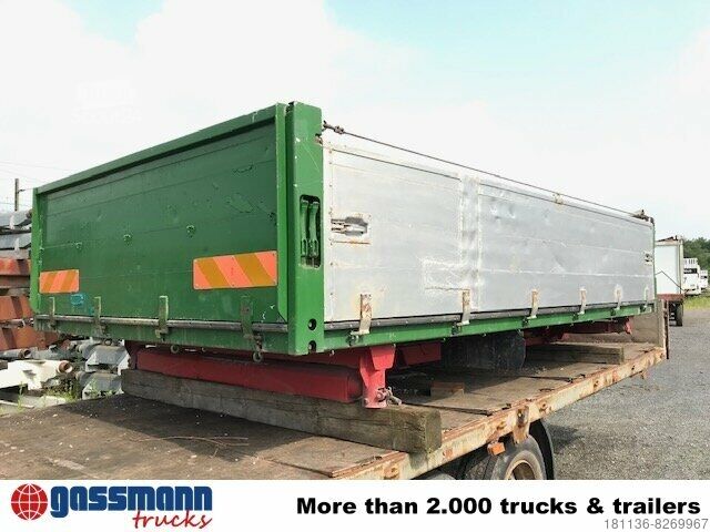 Самосвален камион MK 18/3 3-Seiten-Kippaufbau mit Alu-Bordwänden