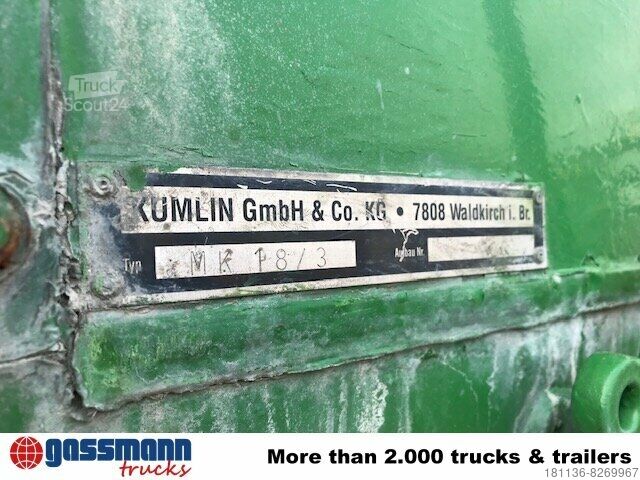 Самосвален камион MK 18/3 3-Seiten-Kippaufbau mit Alu-Bordwänden