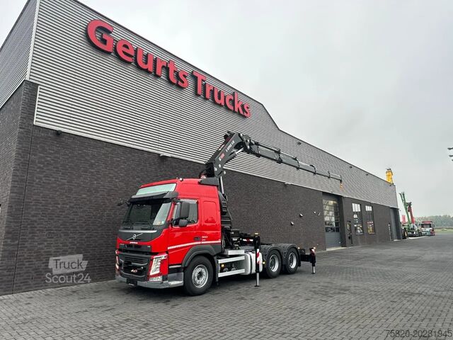 Camion-grue Volvo FM 500 6X4 R TREKKER / BAKWAGEN MET HIAB X-HIPR...