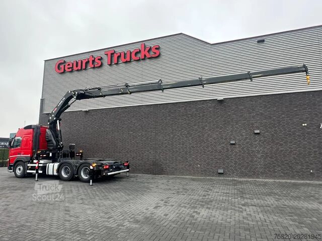 Camion-grue Volvo FM 500 6X4 R TREKKER / BAKWAGEN MET HIAB X-HIPR...