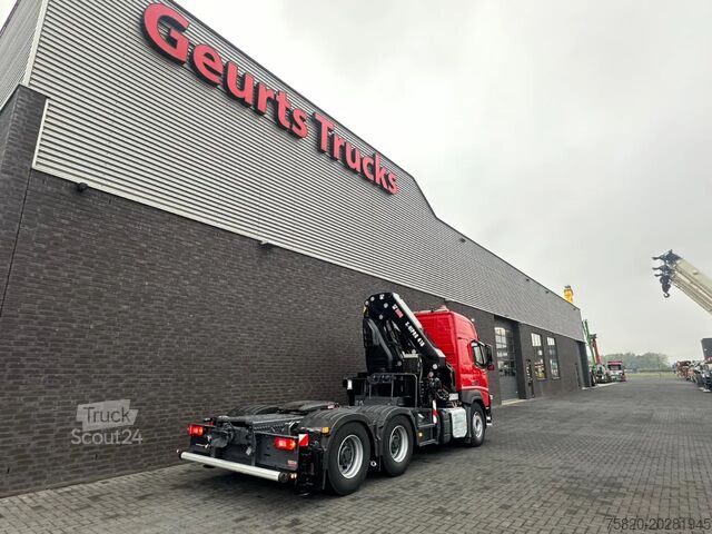 Camion-grue Volvo FM 500 6X4 R TREKKER / BAKWAGEN MET HIAB X-HIPR...