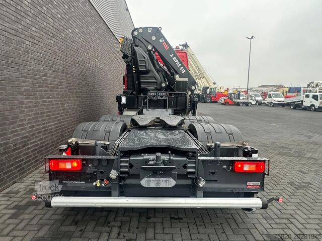 Camion-grue Volvo FM 500 6X4 R TREKKER / BAKWAGEN MET HIAB X-HIPR...