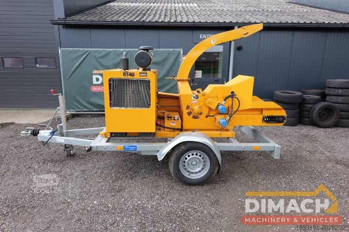 Häcksler Shengmiao Hc6140 new wood chipper with trailer!!