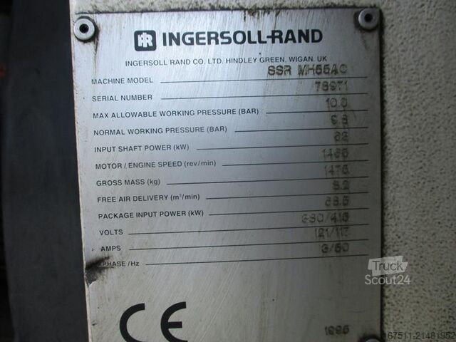 Verdichter Ingersoll Rand MH 55 VFD
