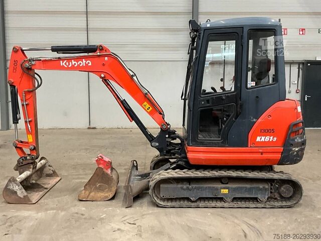 Minigraafmachine Kubota KX 61-3