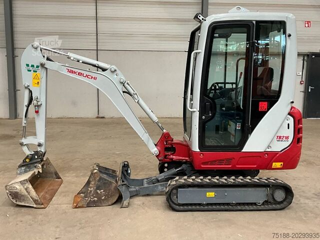Minigraafmachine Takeuchi TB 216