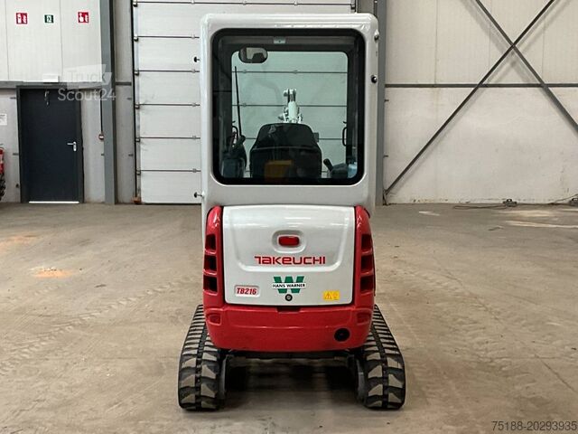 Minigraafmachine Takeuchi TB 216