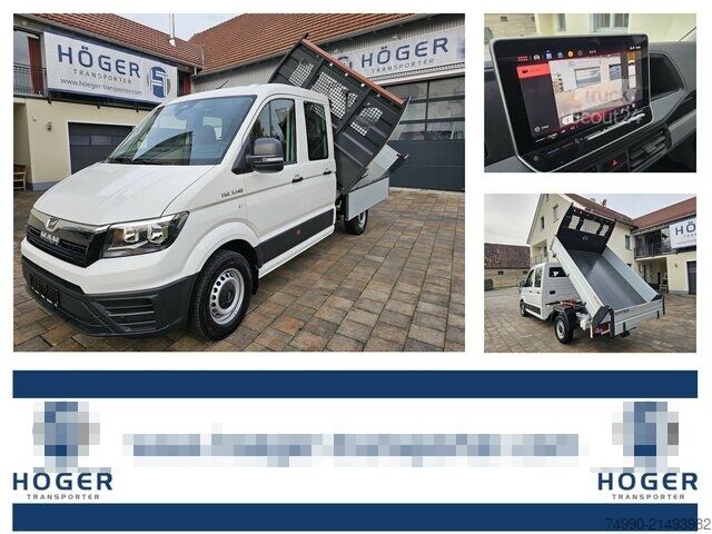 Van MAN TGE 3.140 Doka L3 Dreiseitenkipper Facelift