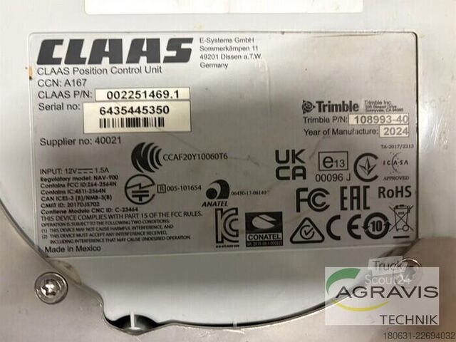 Трактор Claas GPS PILOT CEMIS 1200