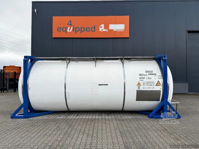 Tankcontainer Welfit Oddy 20FT SWAPBODY 31.040L, T7, L4BN, 5Y inspection:...