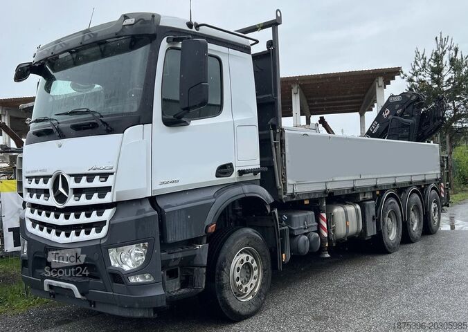 Teherautó daru Mercedes-Benz Hiab Palfinger Fassi F275-5 JIB L213