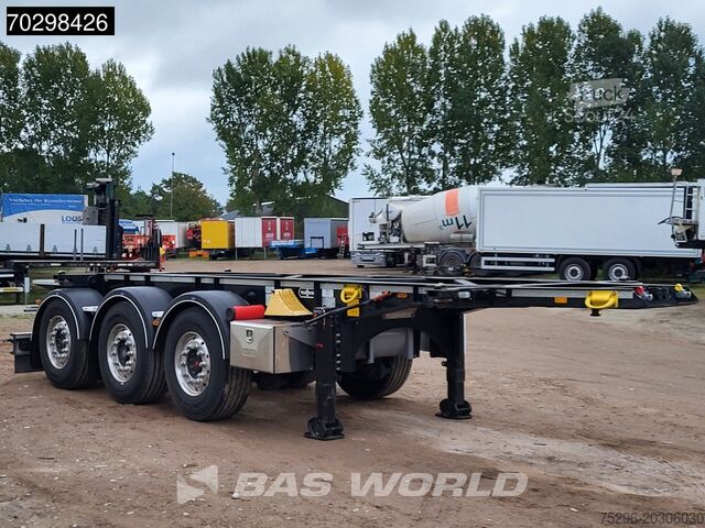 Μεταφορά εμπορευματοκιβωτίων Van Hool FS3444-10 AK u2 3 axles ADR Liftachse 20ft