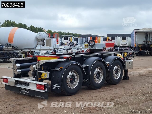 Μεταφορά εμπορευματοκιβωτίων Van Hool FS3444-10 AK u2 3 axles ADR Liftachse 20ft