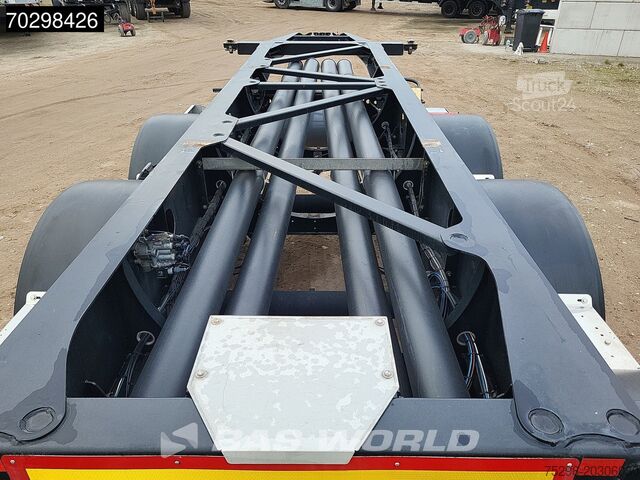 Μεταφορά εμπορευματοκιβωτίων Van Hool FS3444-10 AK u2 3 axles ADR Liftachse 20ft
