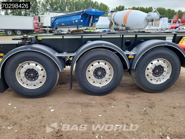 Μεταφορά εμπορευματοκιβωτίων Van Hool FS3444-10 AK u2 3 axles ADR Liftachse 20ft