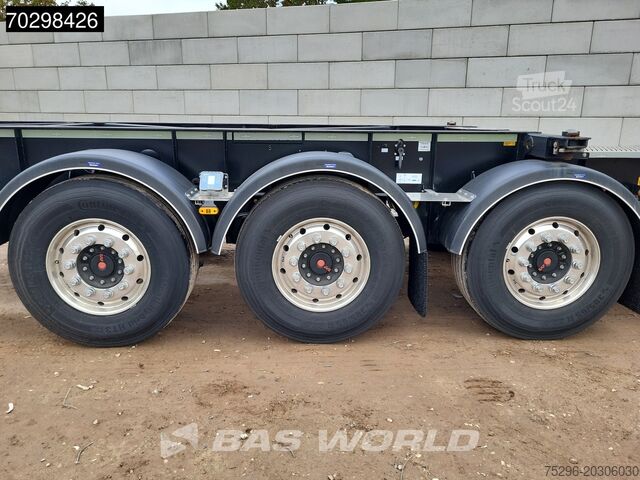 Μεταφορά εμπορευματοκιβωτίων Van Hool FS3444-10 AK u2 3 axles ADR Liftachse 20ft
