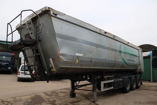 Semi-remorque benne KEMPF UNFALL Kippmulde STAHL SCHROTT - Nr.: 101