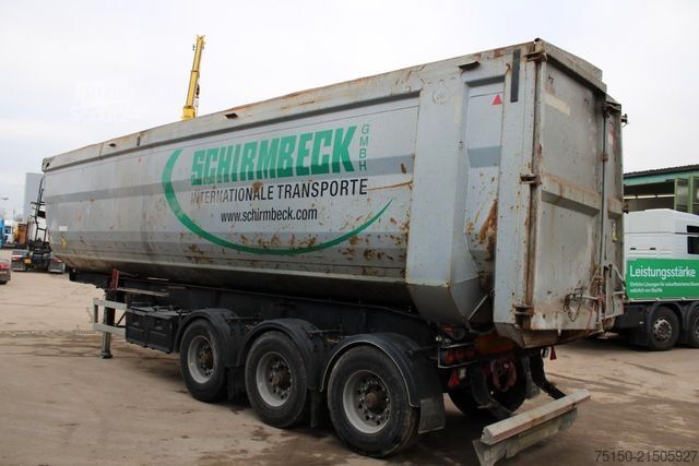 Semi-remorque benne KEMPF UNFALL Kippmulde STAHL SCHROTT - Nr.: 101