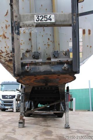 Semi-remorque benne KEMPF UNFALL Kippmulde STAHL SCHROTT - Nr.: 101