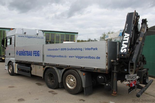 Żuraw samochodowy MAN 26.400 6x2 KRAN ATLAS AK 120.2  Funkfern Nr: 549
