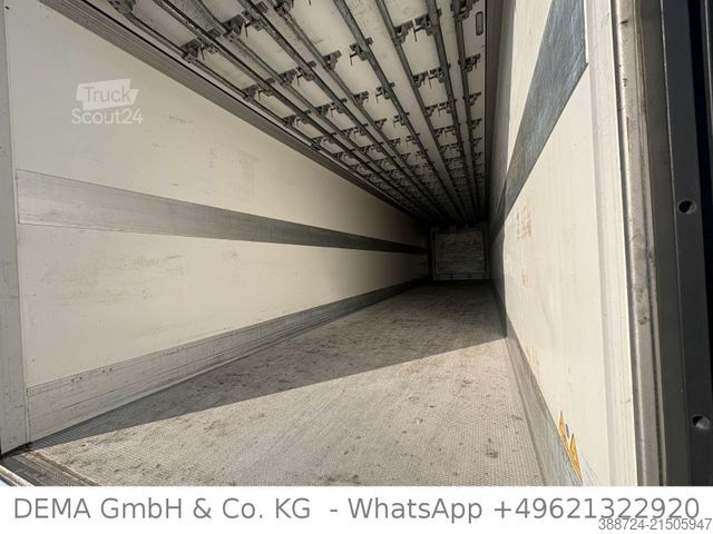 Semi-remorque frigorifique SCHMITZ CARGOBULL SSCBS3B*Rohrbahnen*Palettenkasten*Meet*Fleisch*