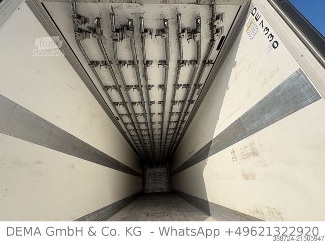 Semi-remorque frigorifique SCHMITZ CARGOBULL SSCBS3B*Rohrbahnen*Palettenkasten*Meet*Fleisch*