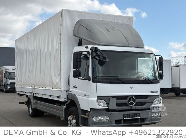 LKW mit Pritsche & Plane MERCEDES-BENZ Atego 1224 L175*Schalt*3 Sitze*LBW*Klima*